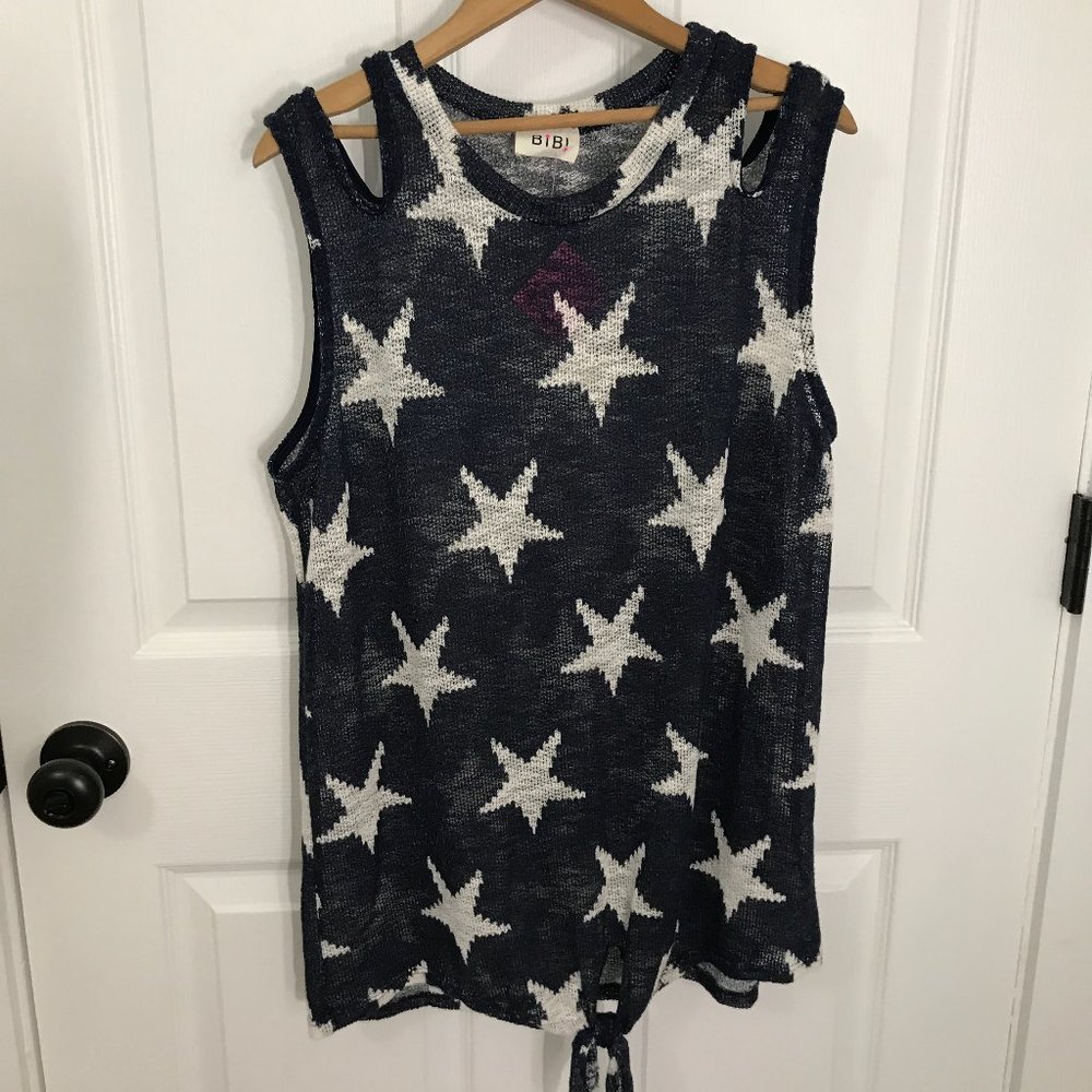 Knit star top